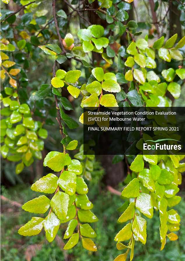 Streamside Vegetation Condition Evaluation (SVCE) for Melbourne Water