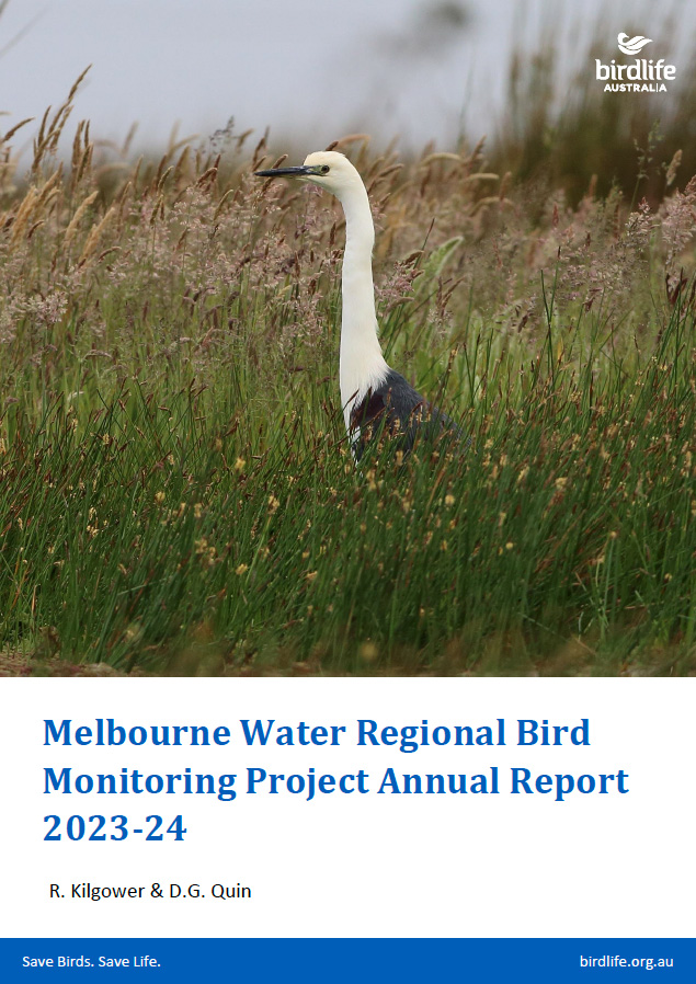 Melbourne Water Regional Bird Monitoring Project Annual Report 2023-24