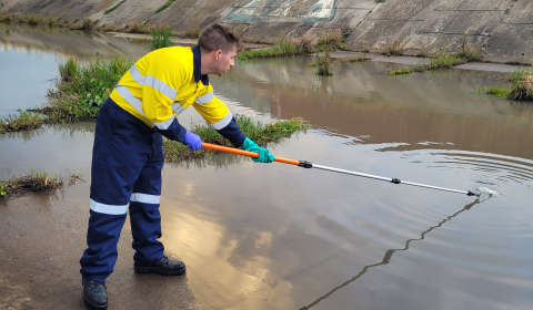Environment Protection Authority Victoria has been monitoring Cherry Creek and Lake to track how the system is recovering. 